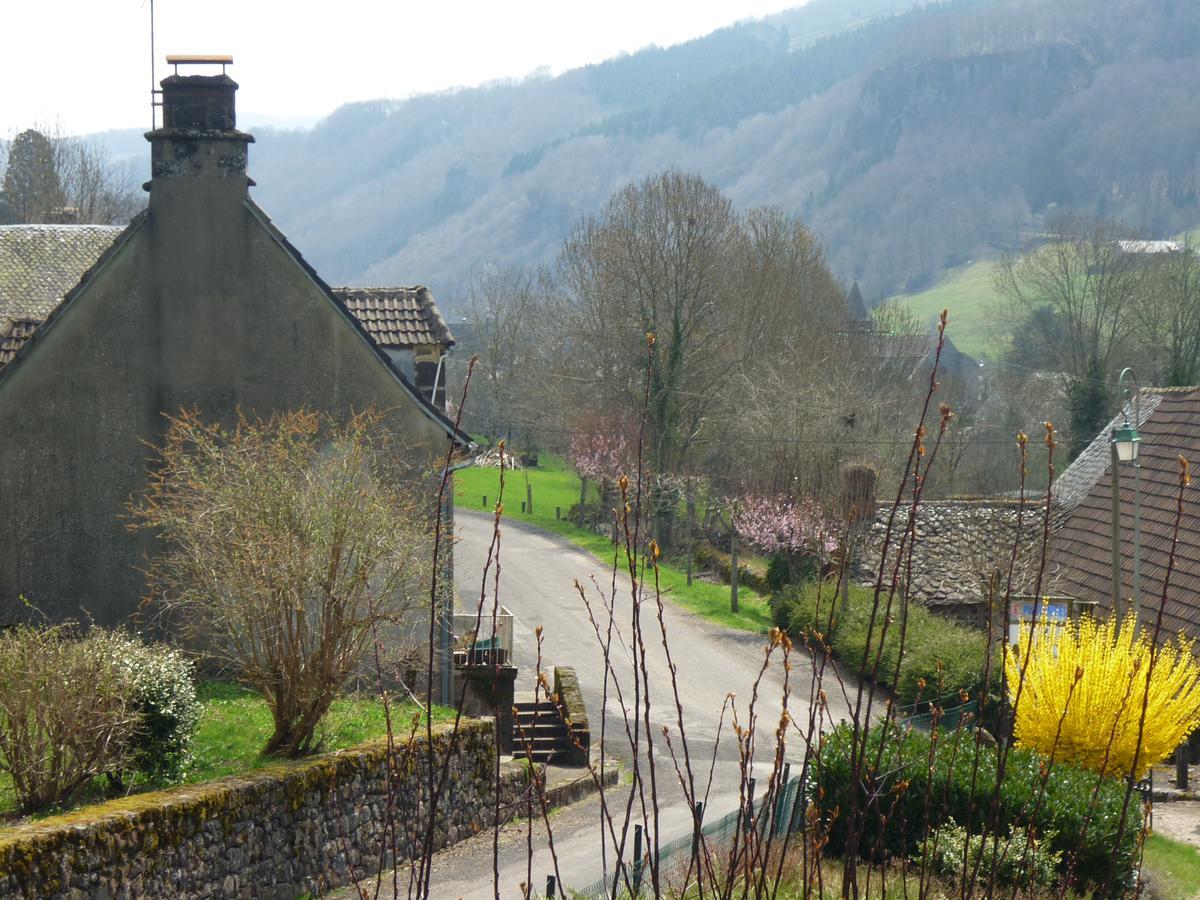 Auberge De L'Aspre Fontanges Buitenkant foto